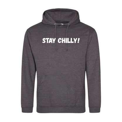 IBH STAY CHILLY! Hoodie - White Print