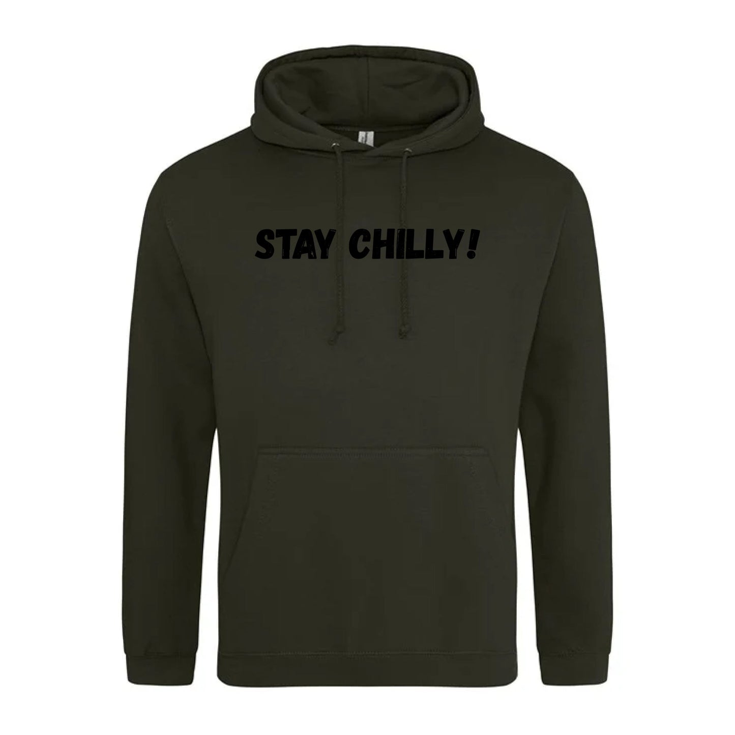 IBH STAY CHILLY! Hoodie - Black Print