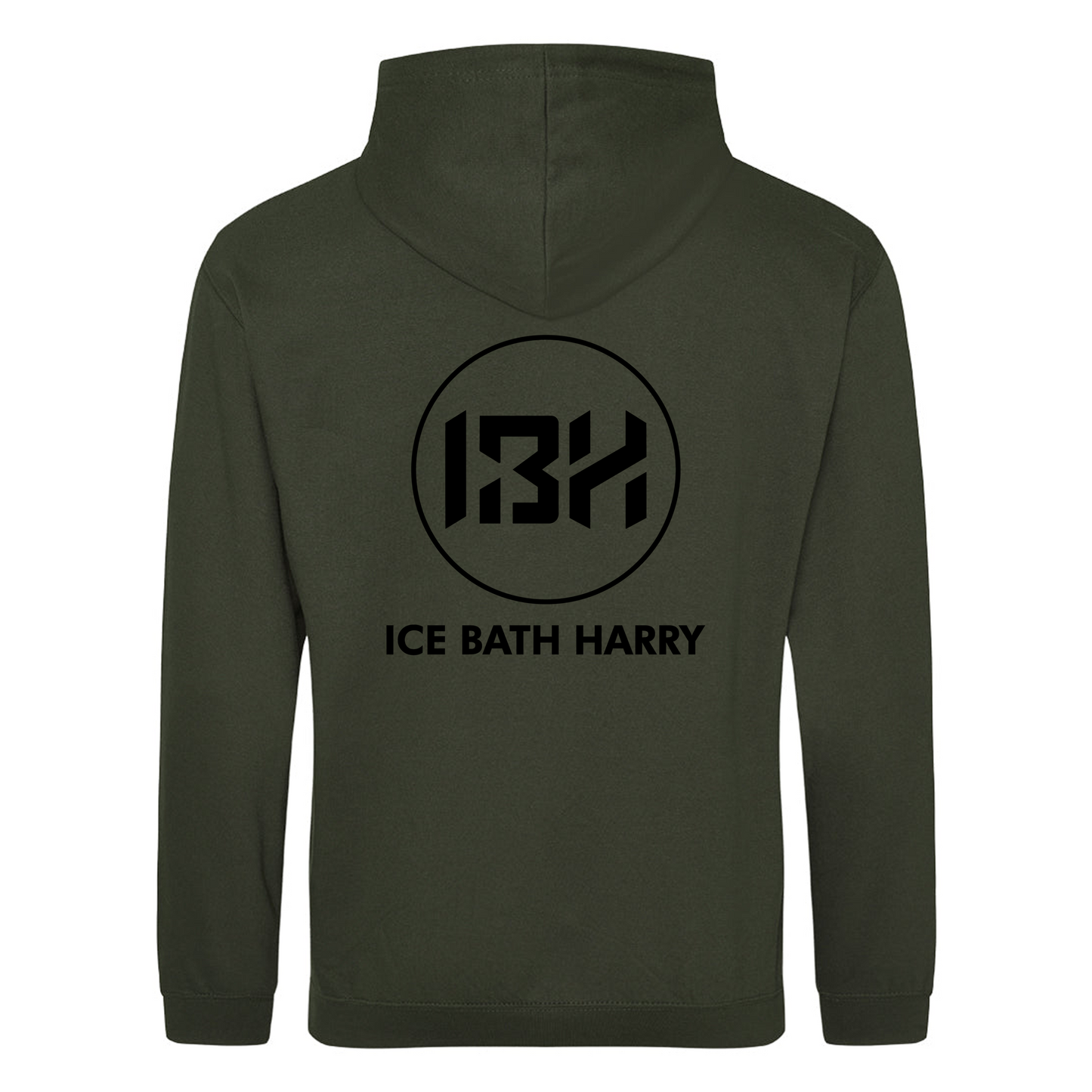 IBH Logo Hoodie - Black Print