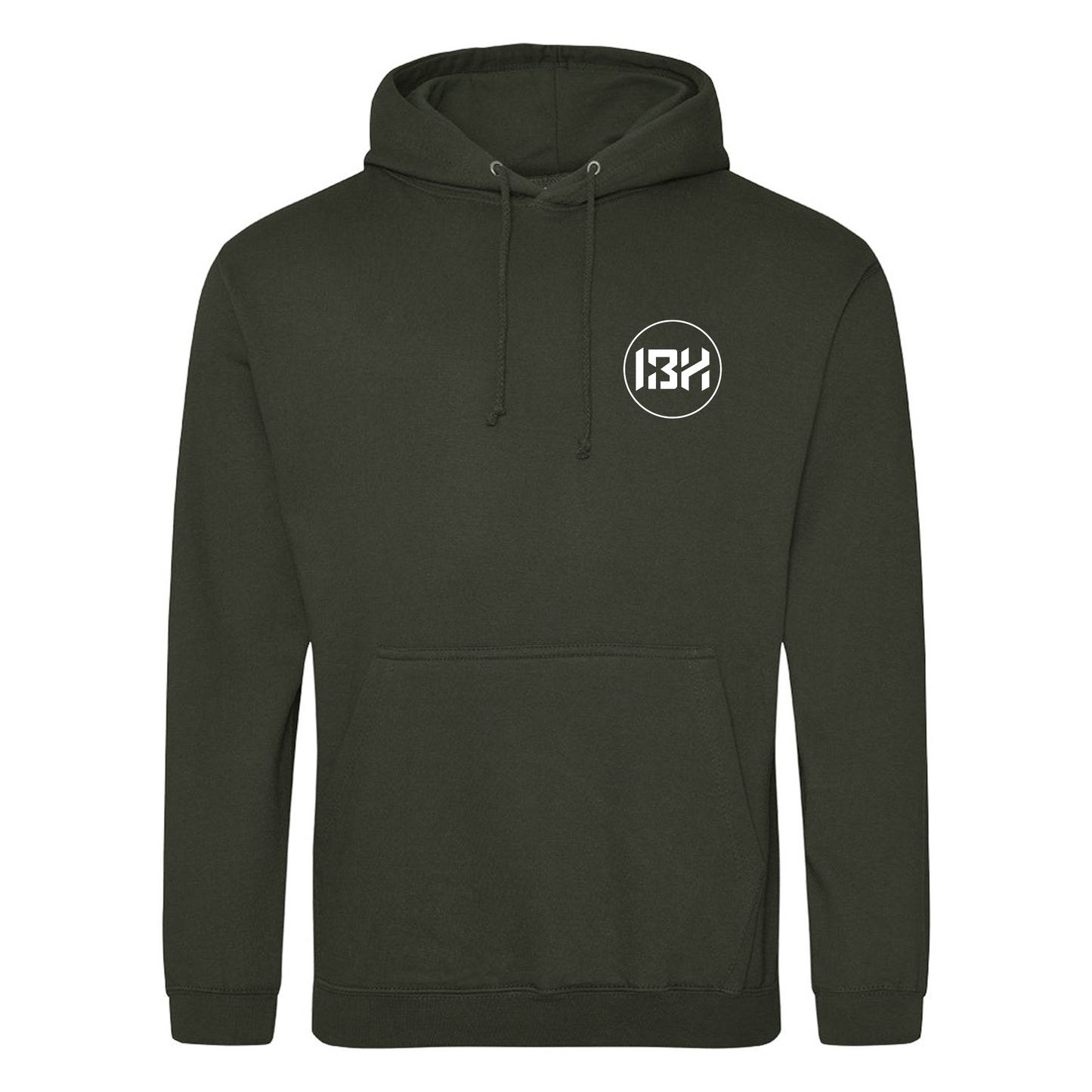 IBH Logo Hoodie - White Print