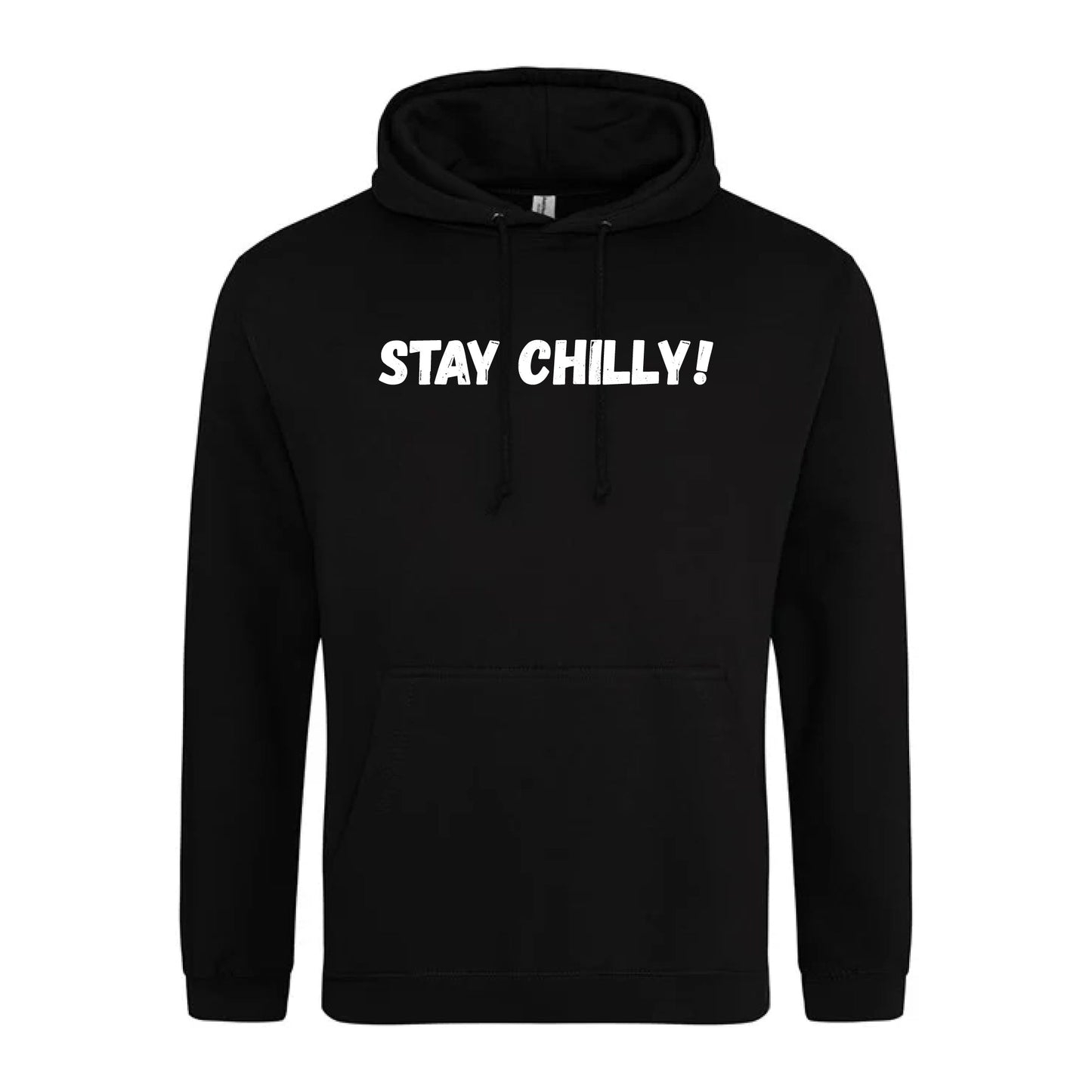 IBH STAY CHILLY! Hoodie - White Print