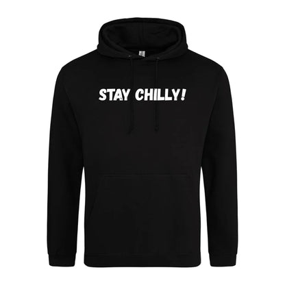 IBH STAY CHILLY! Hoodie - White Print
