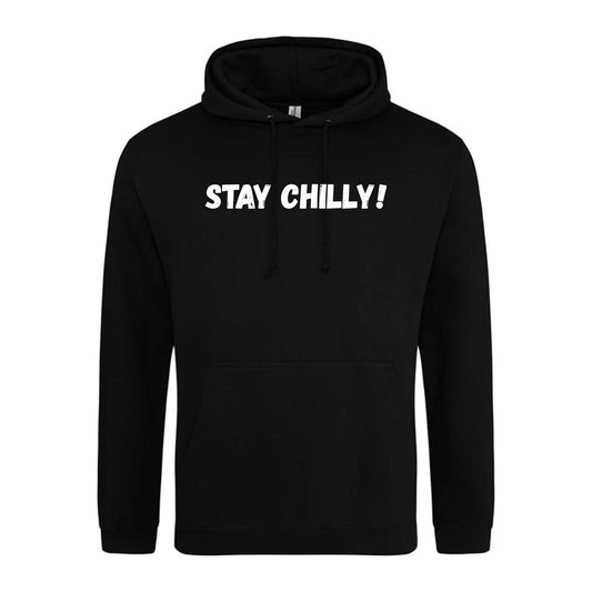IBH STAY CHILLY! Hoodie - White Print
