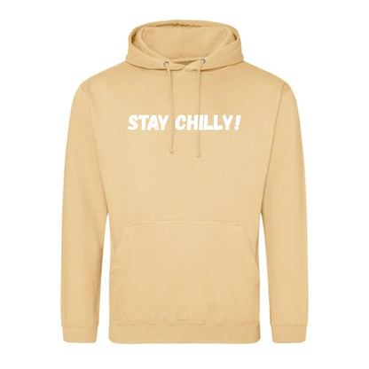 IBH STAY CHILLY! Hoodie - White Print