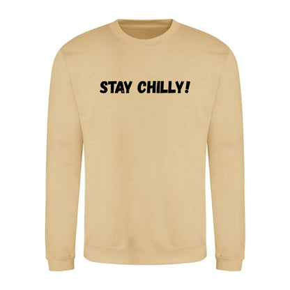 IBH STAY CHILLY! Sweatshirt - Black Print