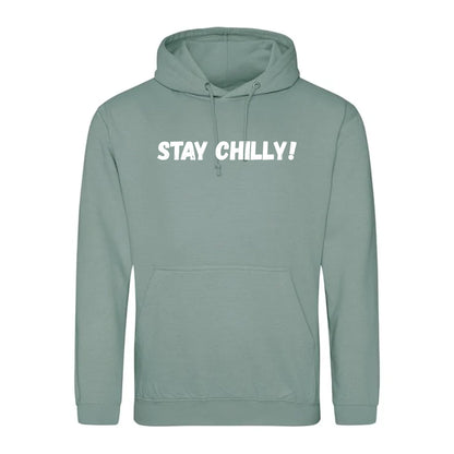 IBH STAY CHILLY! Hoodie - White Print