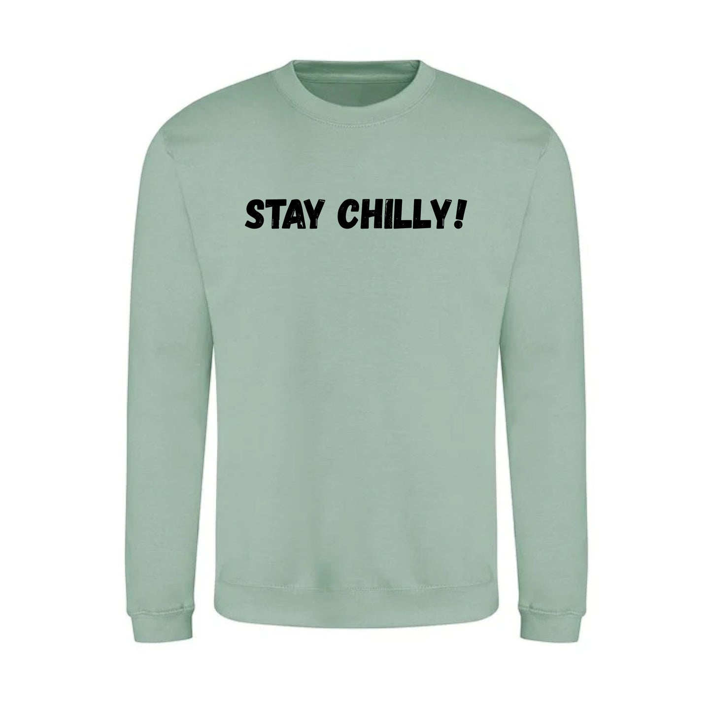 IBH STAY CHILLY! Sweatshirt - Black Print