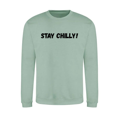 IBH STAY CHILLY! Sweatshirt - Black Print