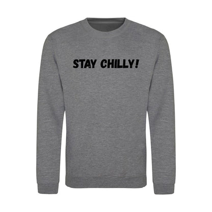 IBH STAY CHILLY! Sweatshirt - Black Print