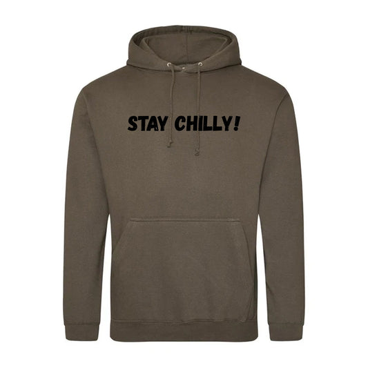 IBH STAY CHILLY! Hoodie - Black Print