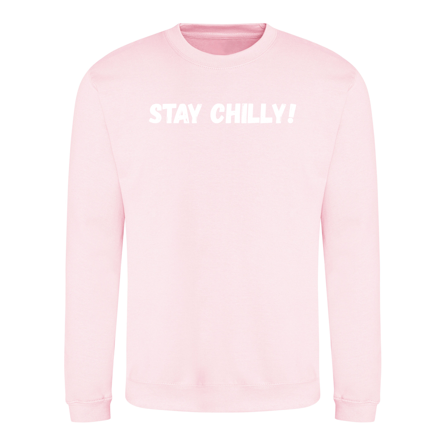 IBH STAY CHILLY! Sweatshirt - White Print