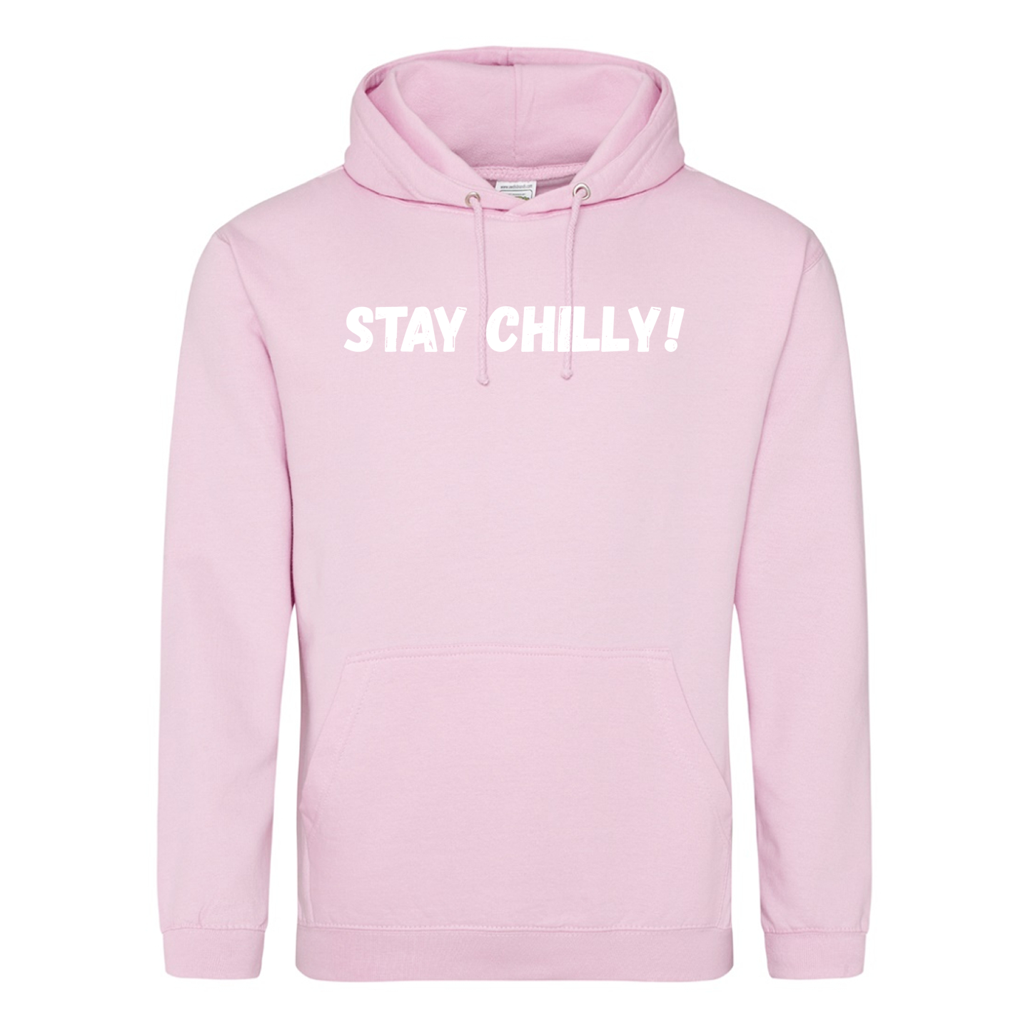 IBH STAY CHILLY! Hoodie - White Print