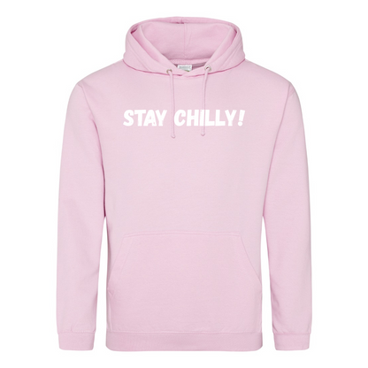 IBH STAY CHILLY! Hoodie - White Print