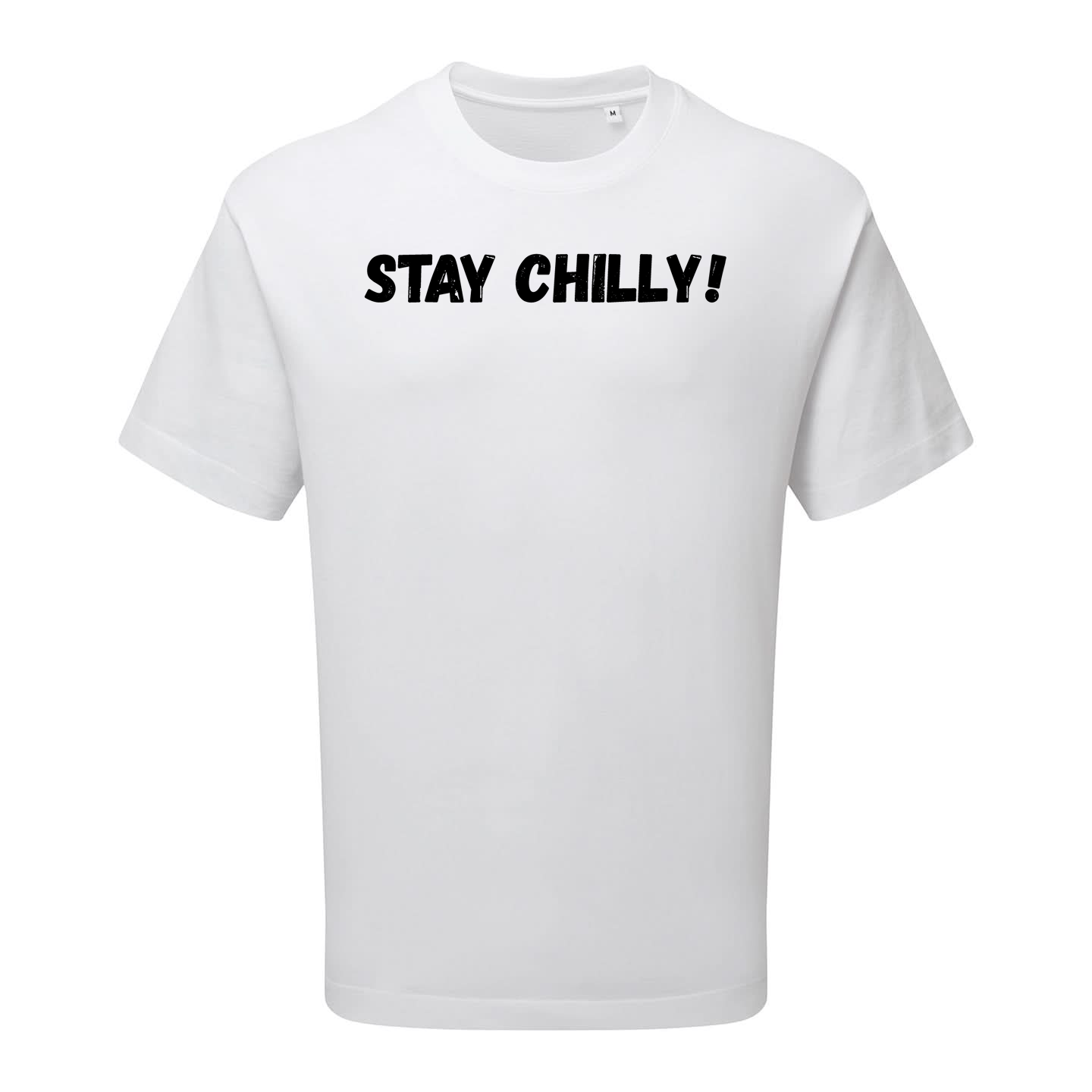 IBH STAY CHILLY! Heavyweight T-Shirt - Black Print