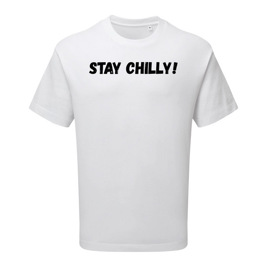 IBH STAY CHILLY! Heavyweight T-Shirt - Black Print